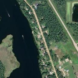 Northern Woods and Water Route, Big River High Resolution Satellite Map