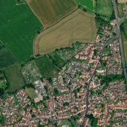 Riccall map(satellite map)