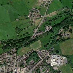 B6429, Cullingworth, Bradford, West Yorkshire High Resolution Satellite Map