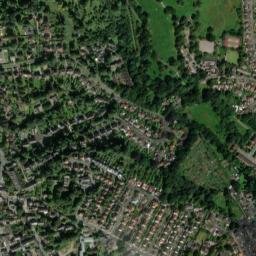 Hollin Mews, Leeds, West Yorkshire LS16 High Resolution Satellite Map