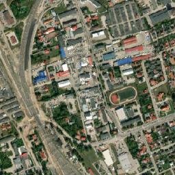 Ełk map(satellite map)