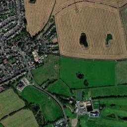 Chain Lane, Staining, Blackpool, Lancashire High Resolution Satellite Map