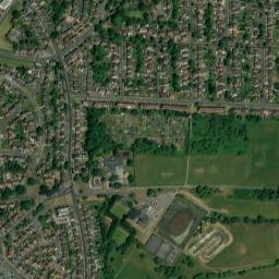 6 Oak Tree Drive, Leeds, West Yorkshire LS8 High Resolution Satellite Map