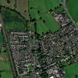 Newsham Hall Lane, Preston, Lancashire High Resolution Satellite Map