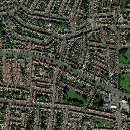 21 Suffolk Road, South Shore, Blackpool High Resolution Satellite Map