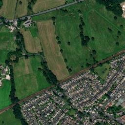 Langho map(satellite map)