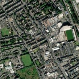 23 Springfield Place, Bradford, West Yorkshire High Resolution Satellite Map