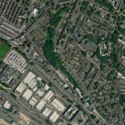 38 Hanover Square, Leeds, West Yorkshire High Resolution Satellite Map