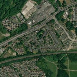 York Road, Leeds, West Yorkshire LS14 High Resolution Satellite Map