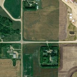 25501-25531 Alberta 642, Rivière Qui Barre High Resolution Satellite Map