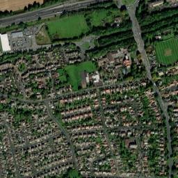 1 Alford Fold, Fulwood, Preston, Lancashire High Resolution Satellite Map