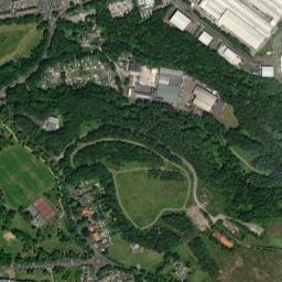 Bancroft Road, Innovation Drive, Burnley High Resolution Satellite Map