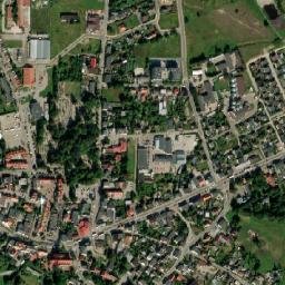 Czersk map(satellite map)