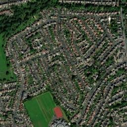 7 Broadway, Fulwood, Preston, Lancashire High Resolution Satellite Map