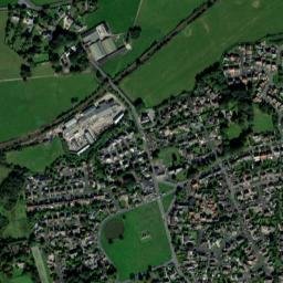 Wrea Green map(satellite map)