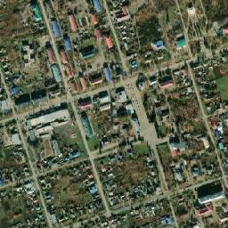 Russkaya Polyana map(satellite map)