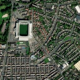 Sir Tom Finney Way, Preston, Lancashire PR1, UK Satellite Map