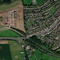 21 Parkfield Crescent, Lea, Preston, Lancashire Satellite Map