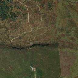 Hameldon Hill map(satellite map)