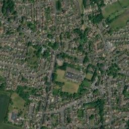 Mill Lane, Gildersome, West Yorkshire  High Resolution Satellite Map