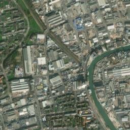 City of Kingston upon Hull map(satellite map)