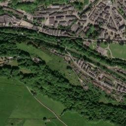 Hebden Bridge map(satellite map)
