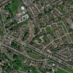 21 Denfield Square, Halifax, West Yorkshire High Resolution Satellite Map