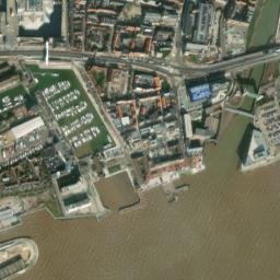 Kingston upon Hull, uk High Resolution Satellite Map