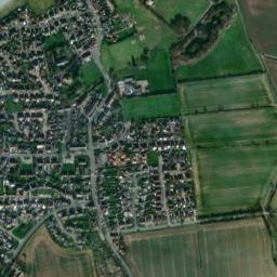 Burstwick map(satellite map)