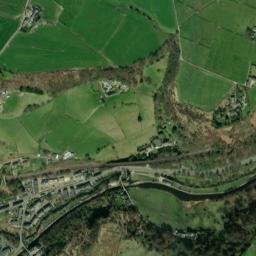 451 Halifax Road, Todmorden, West Yorkshire High Resolution Satellite Map