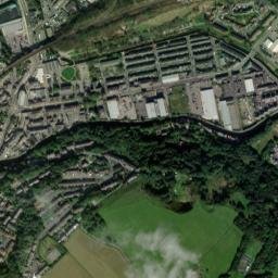 Todmorden map(satellite map)