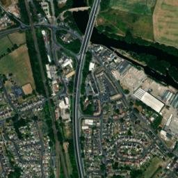 2 The Square, Knottingley, West Yorkshire High Resolution Satellite Map
