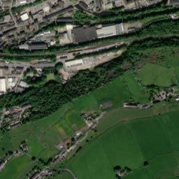 Sowerby Bridge map(satellite map)