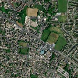 Satellite view of Hanging Heaton Golf Club