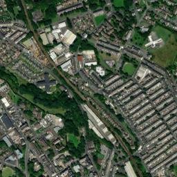Darwen map(satellite map)