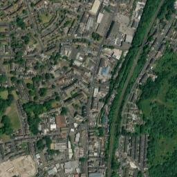 Batley map(satellite map)