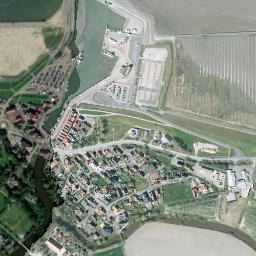 Neuharlingersiel map(satellite map)