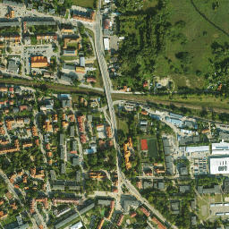 Ostróda map(satellite map)