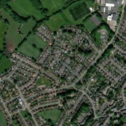 Rastrick, Field Top Rd Castle Avenue (NE-bound) High Resolution Satellite Map