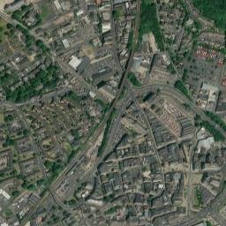 Dewsbury map(satellite map)