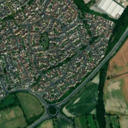 A655, Normanton, West Yorkshire WF6, UK High Resolution Satellite Map
