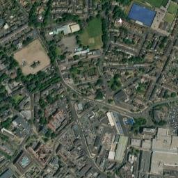 Wakefield, UK High Resolution Satellite Map