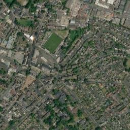 Ossett map(satellite map)