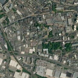 City and Borough of Wakefield map(satellite map)
