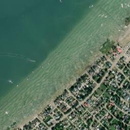 Satellite view of Lake Saint Ann Alberta Beach