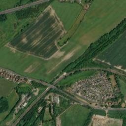 292 A638, Warmfield, Wakefield WF4, UK High Resolution Satellite Map