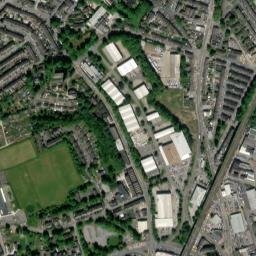 19 Clement Street, Huddersfield, Kirklees HD1 High Resolution Satellite Map