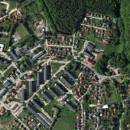 Ruciane-Nida map(satellite map)