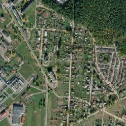 Svislach map(satellite map)