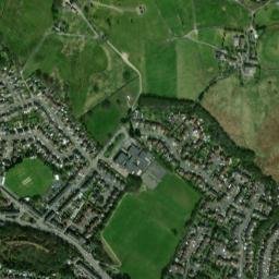 Shawfield Lane, Rochdale, Greater Manchester High Resolution Satellite Map